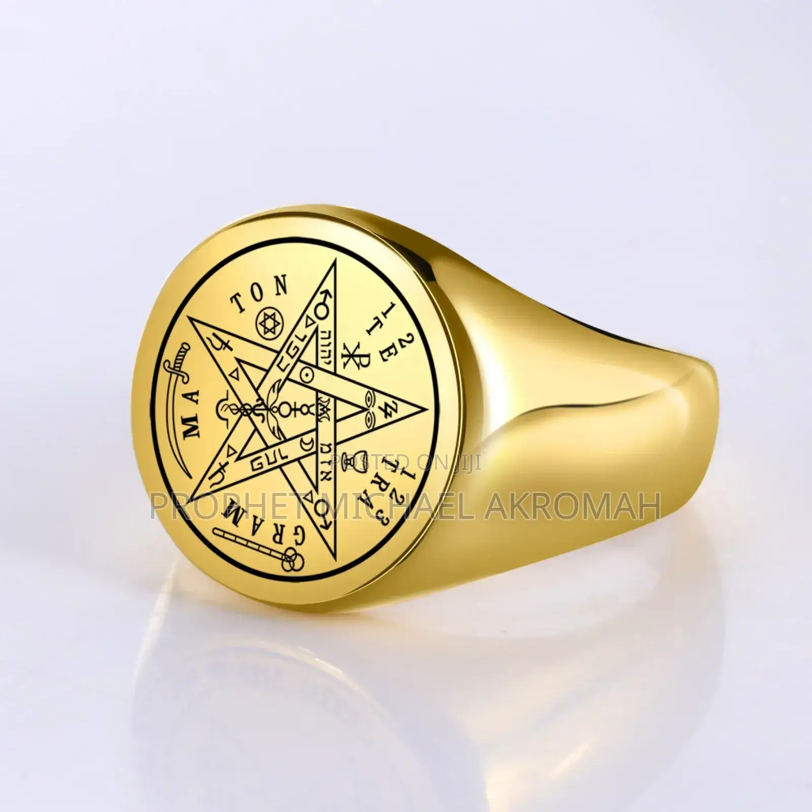 Powerful Activated Tetragrammaton Ring
