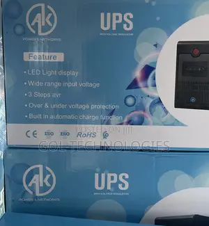 Ups 850va With Voltage Regulator 850va/360w Led