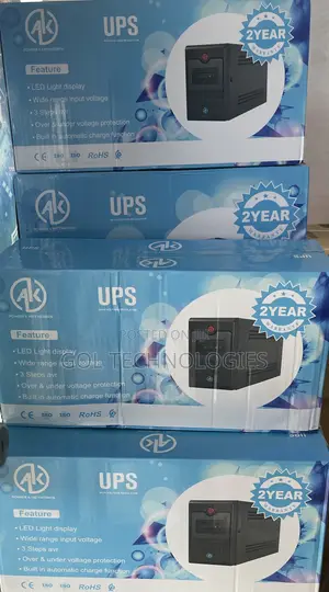 Ups 850va With Voltage Regulator 850va/360w Led