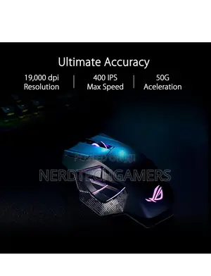 Asus Rog Spatha X Wireless Gaming Mouse Magnetic Charging St