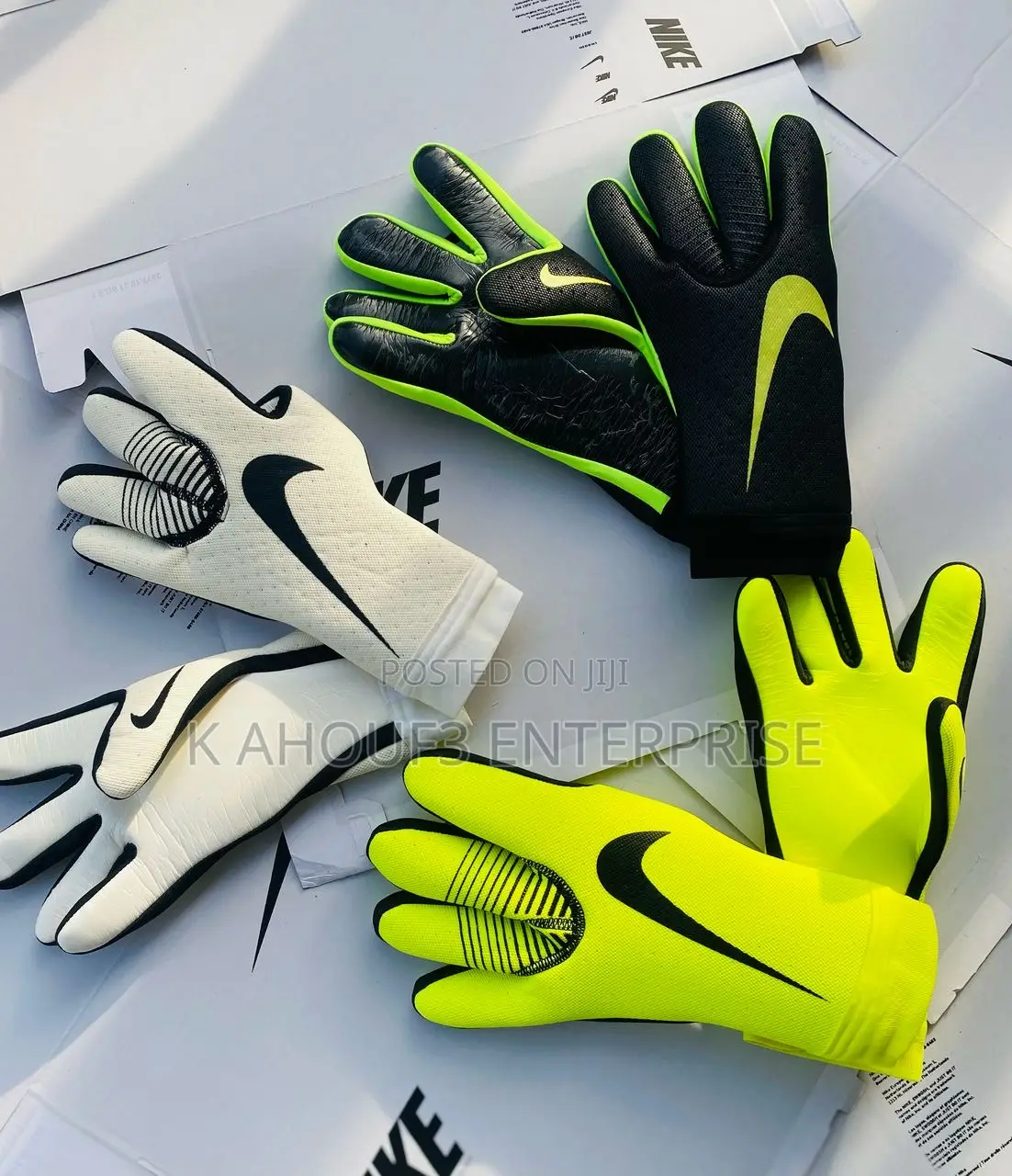 Original Nike Goal Keepers Gloves Available