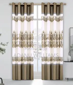 High Quality 2pcs Curtains Set ( Available in Diff Colors)