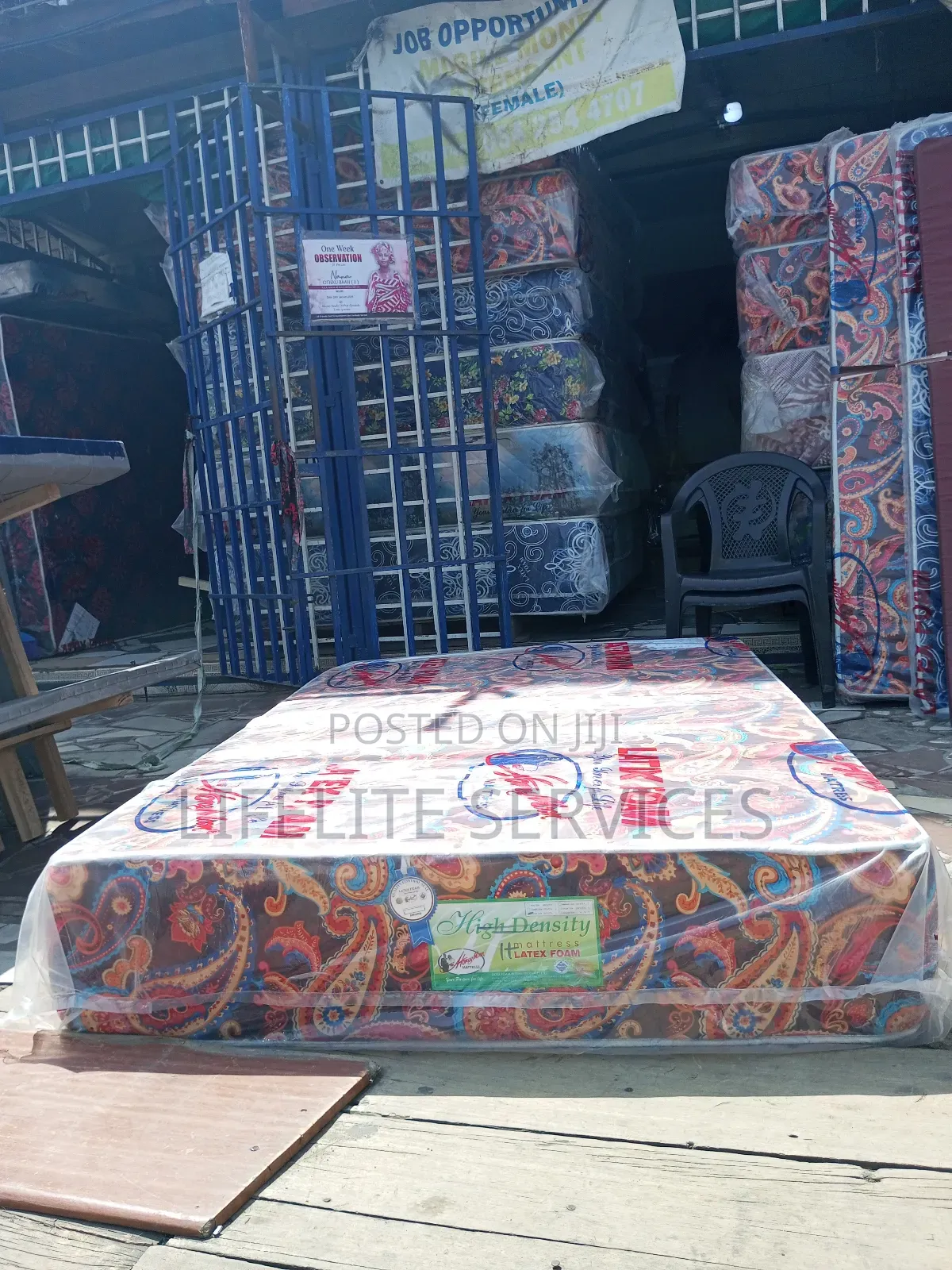 Double Size 12 Inches Mattress/ Latex Foam