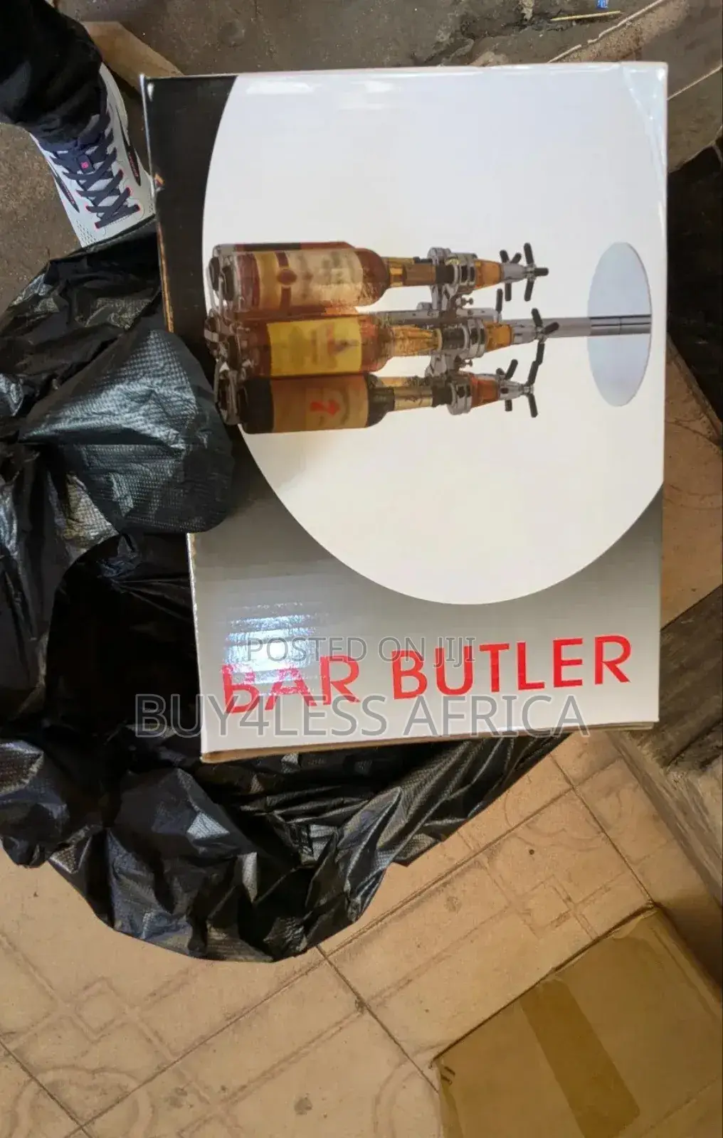 Quality Bar Butler/6 Pieces Beverage Dispenser Set
