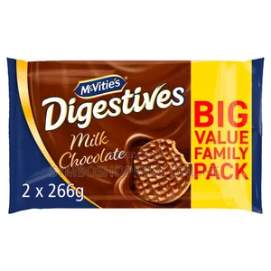 McVities's Milk Chocolate Digestives Twin Pack 2 X 266g