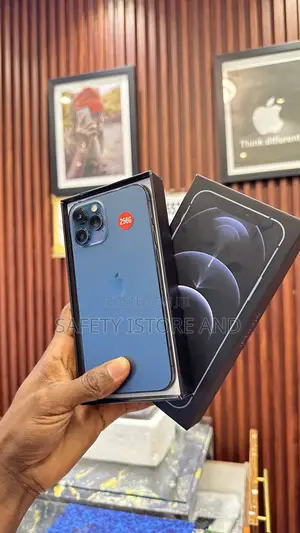 Photo - New Apple iPhone 12 Pro Max 256 GB Blue