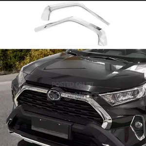 For Toyota Rav4 2019-2024 Achrome Front Grill Strip Cover