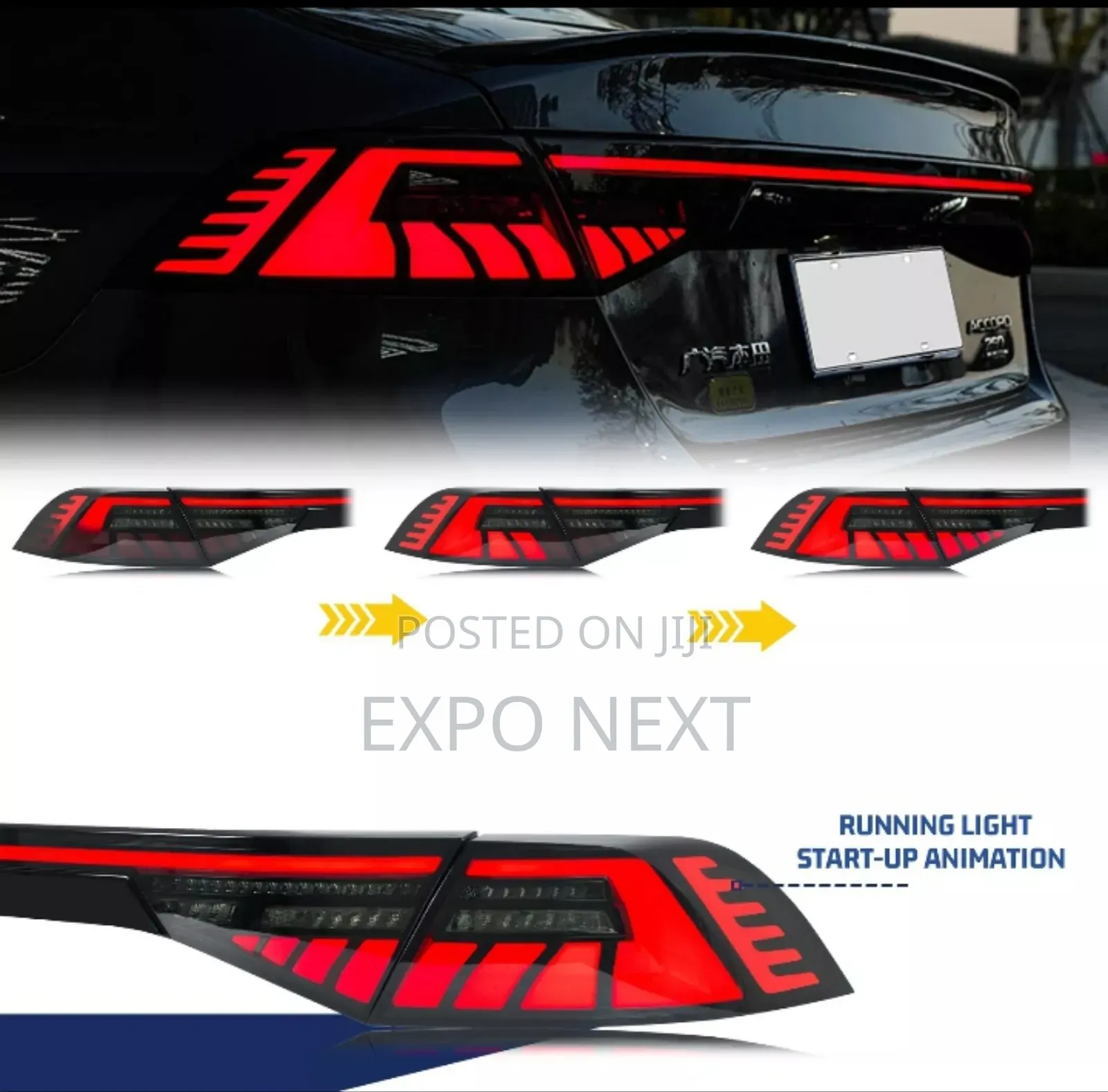 Led Tail Light Assembly For Honda Accord 2023-2025