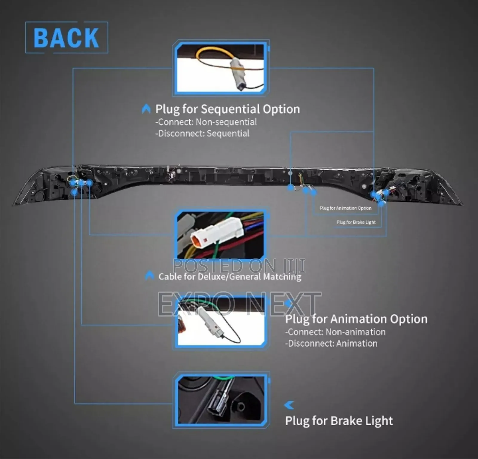 Led Tail Light Assembly For Honda Accord 2023-2025
