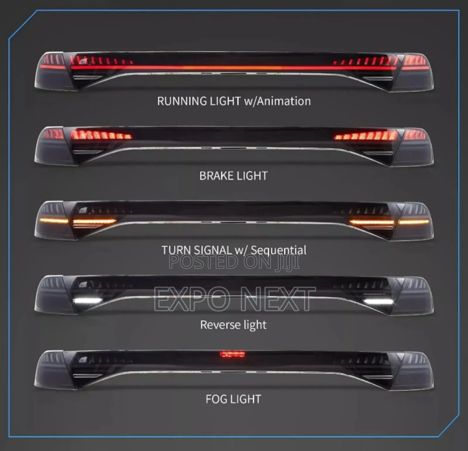 Led Tail Light Assembly For Honda Accord 2023-2025