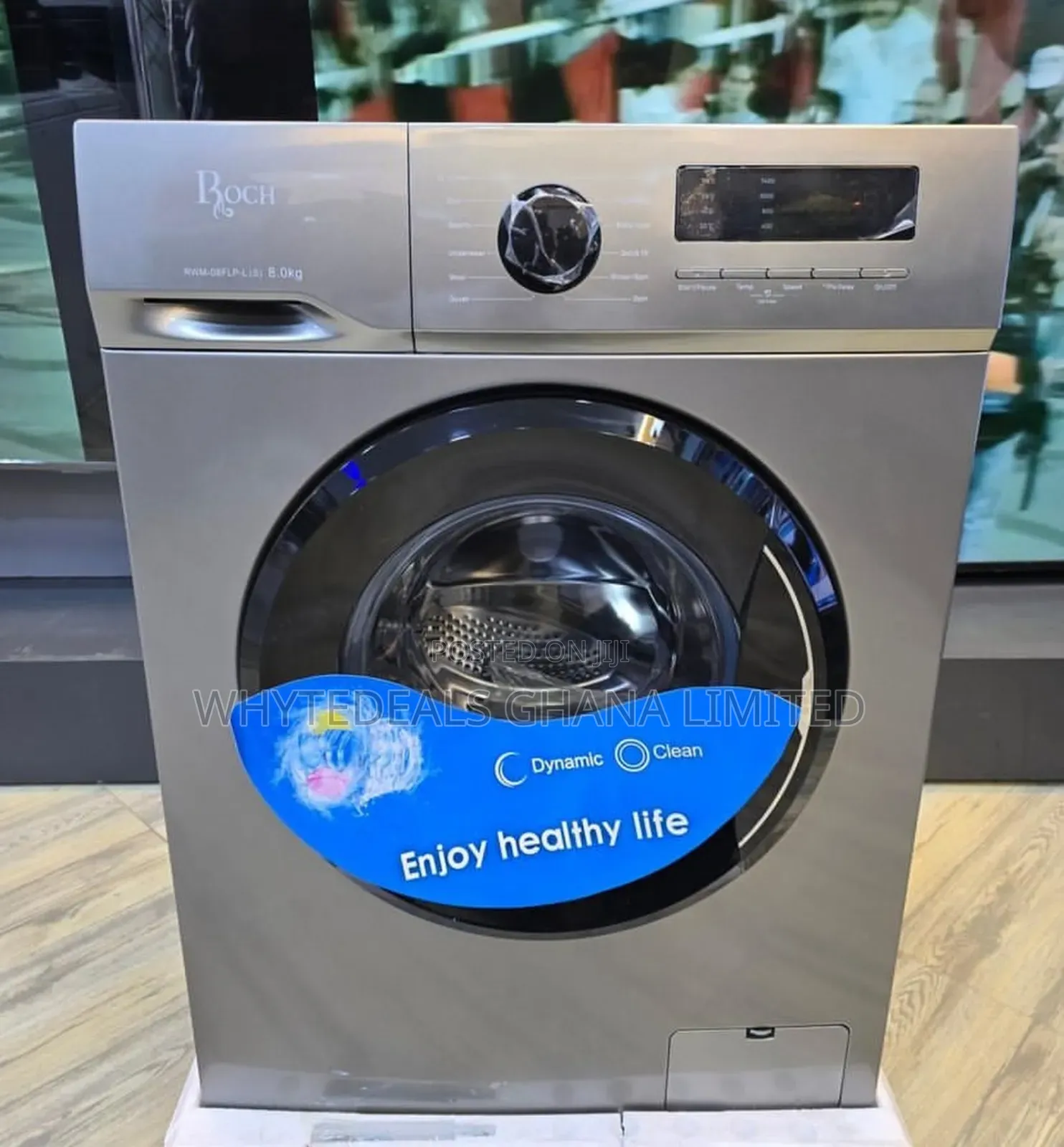 Roch 7kg Fully Automatic Front Load Washing Machine|Wash|Dry