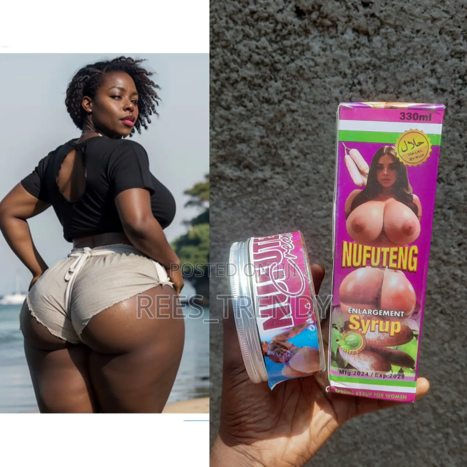Nufutene Set Bigger Butt