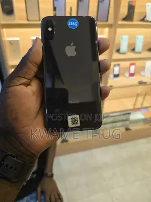 New Apple iPhone X 256 GB Black