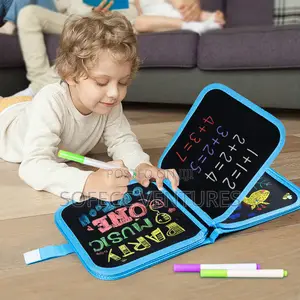 Children Writing Drawing Board