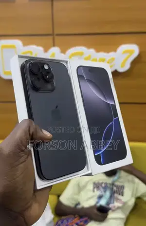 New Apple iPhone 16 Pro Max 256 GB Black