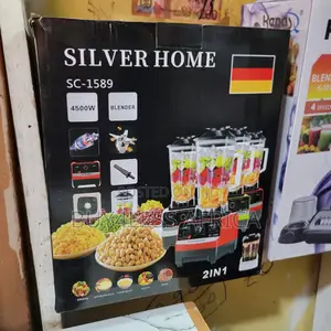 Silver Home Professional Commercial Blender