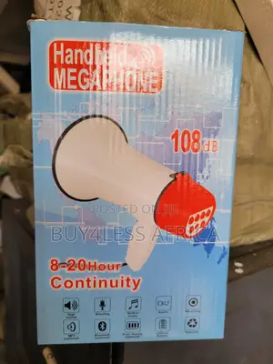 Photo - Powerful Megaphone/Portable Megaphone 108db - 8-20 Hours