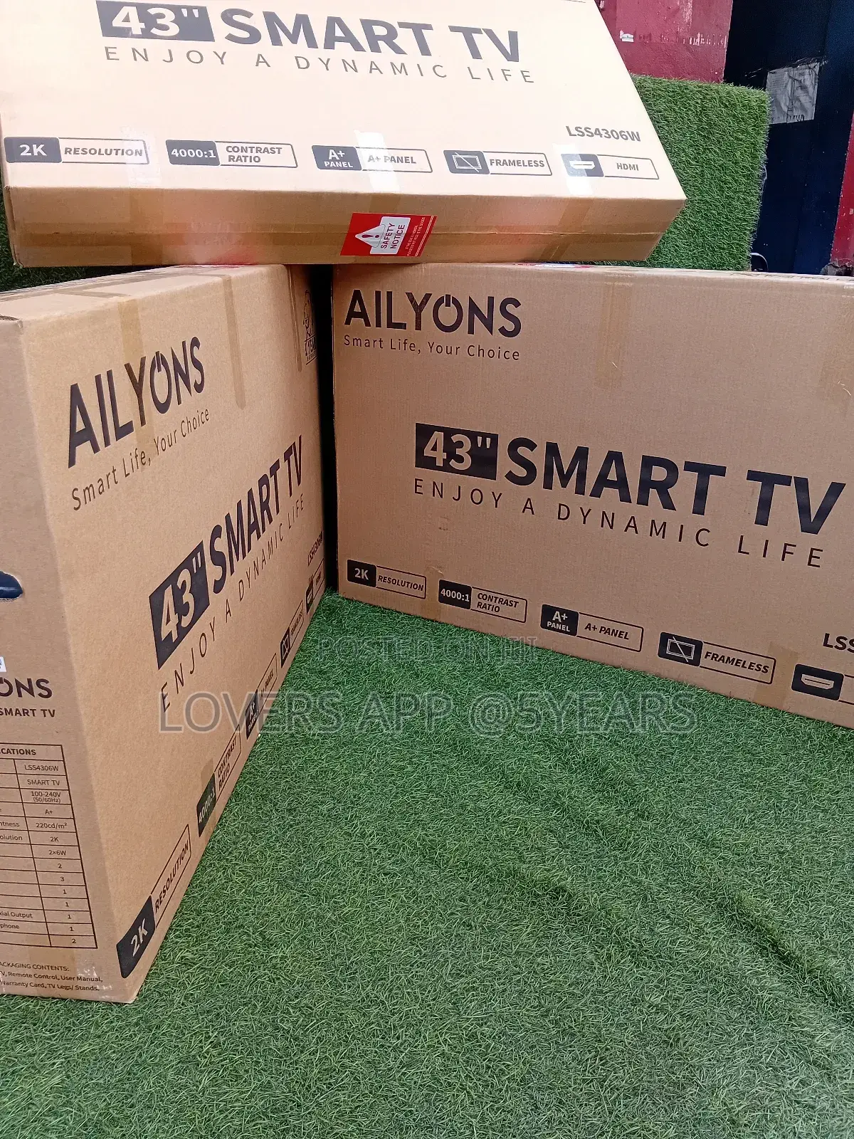 43inches Smart Ailyons Tv Nasco 43inches