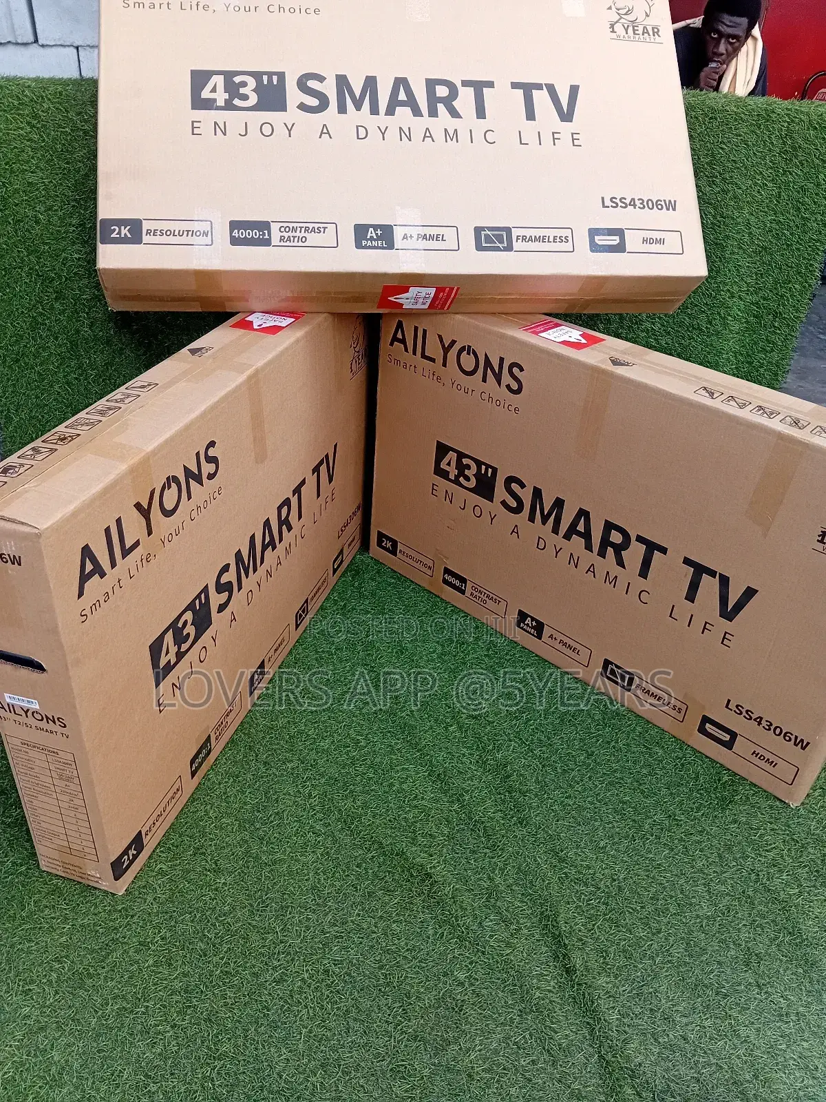 43inches Smart Ailyons Tv Nasco 43inches