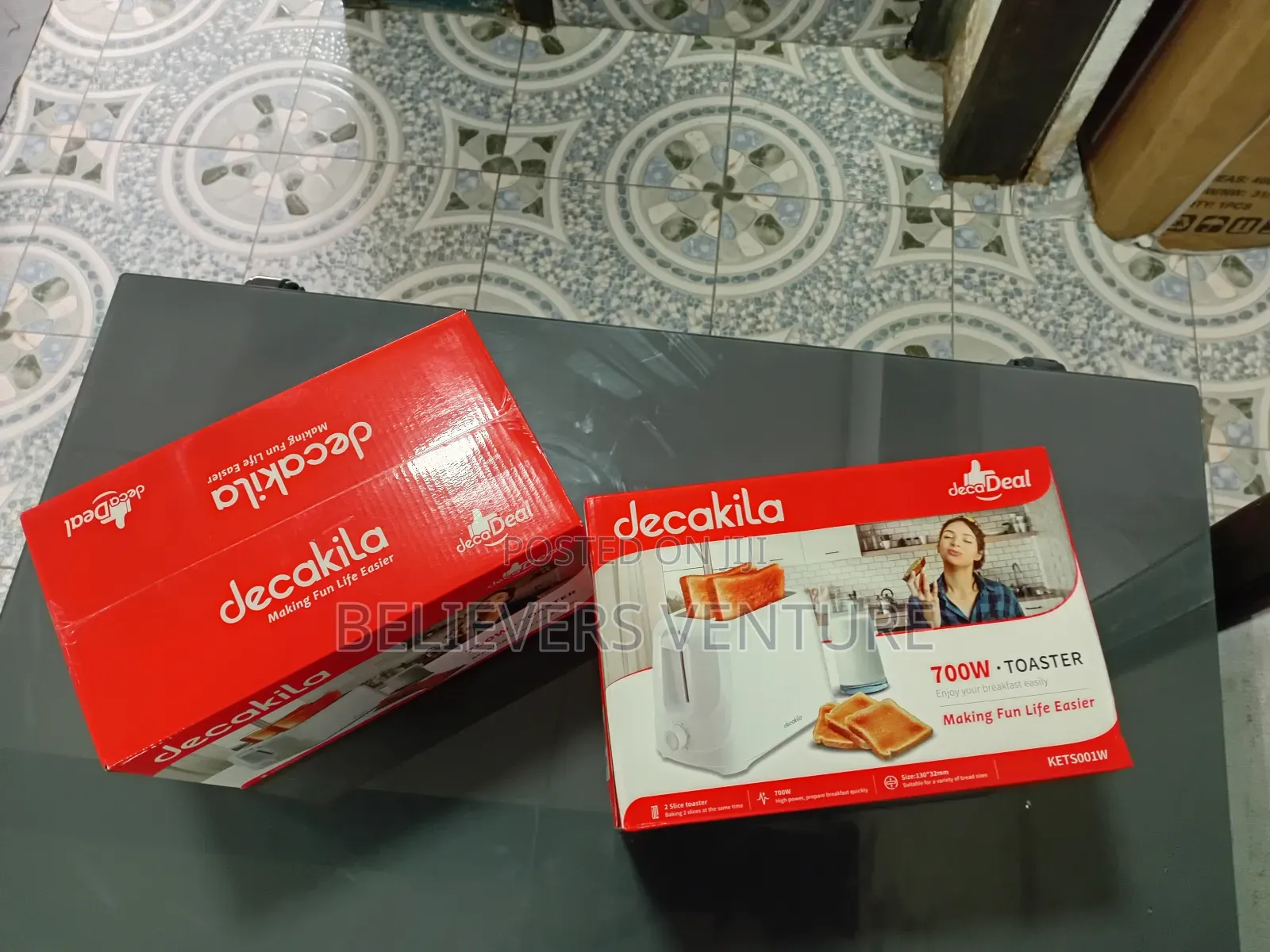 Decakila Toaster 700w Bread Toaster Decakila
