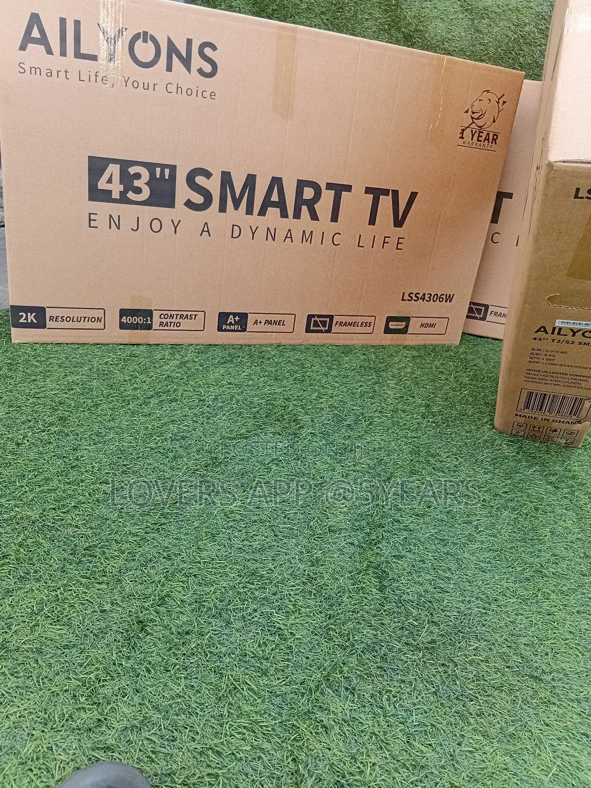 43inches Use for Offices Ailyons Smart Tv Nasco Tv
