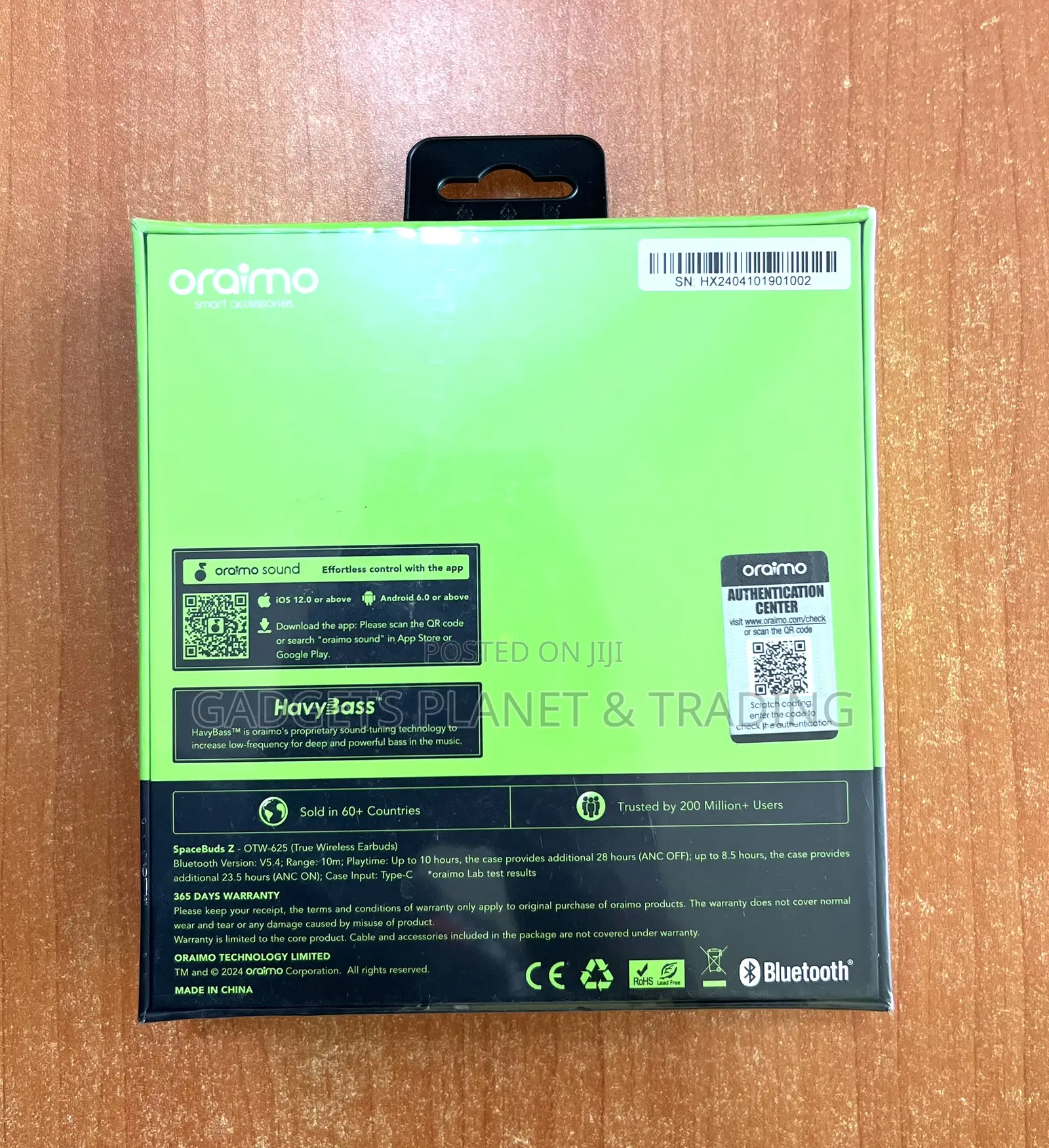 Oraimo Spacebuds Z Anc True Wireless Earbuds + Spatial Audio