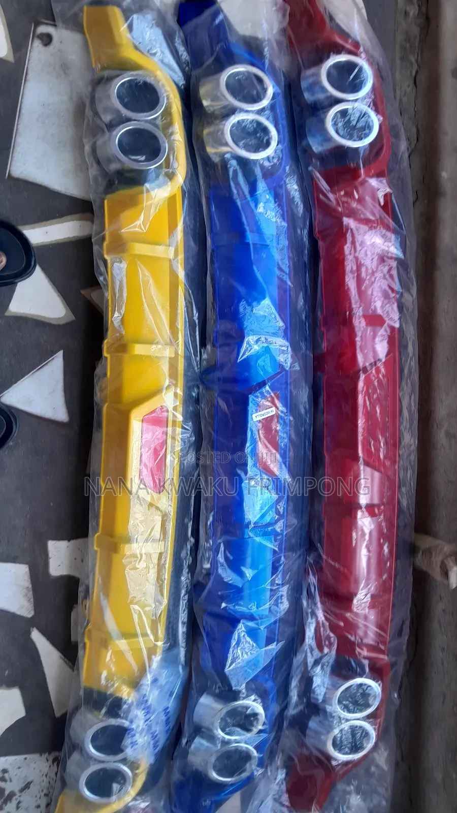 Toyota Corolla, Camry, and Other Cars Back Bumper Diffusers