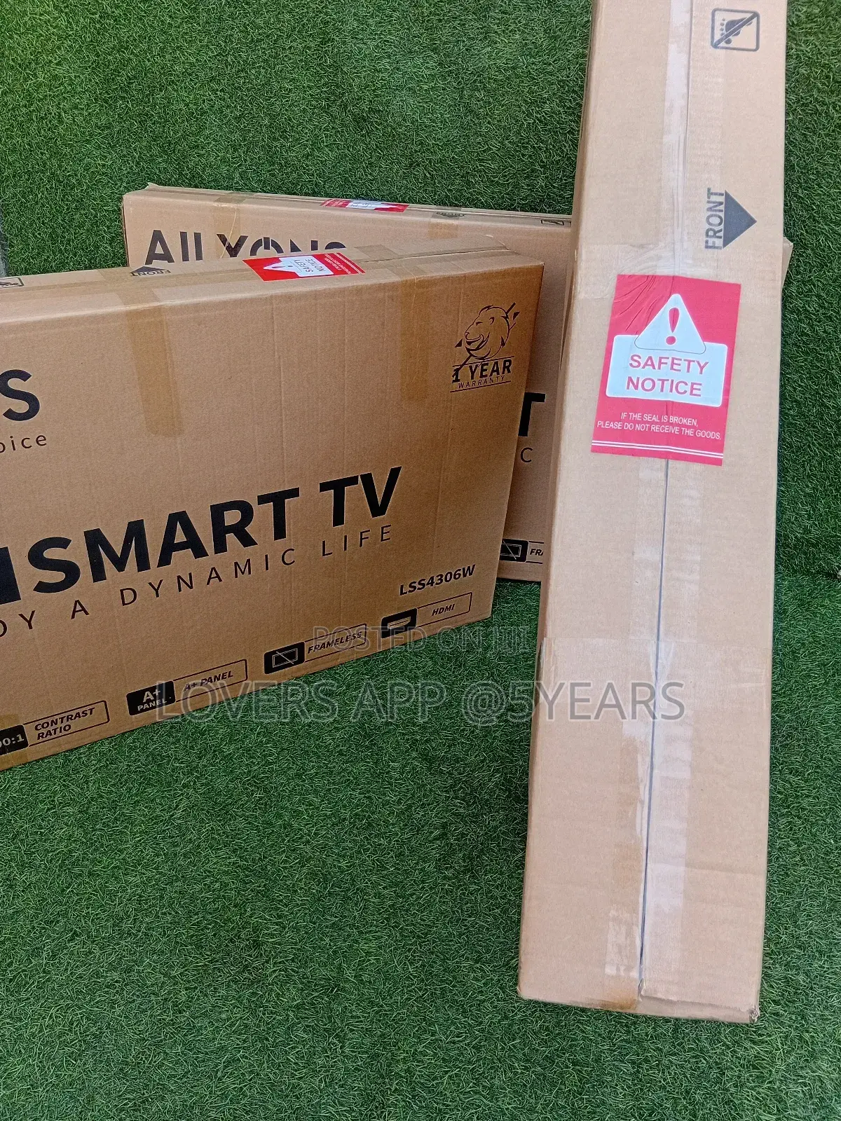 Happy Home 43inches Smart Ailyons Tv Nasco 43 