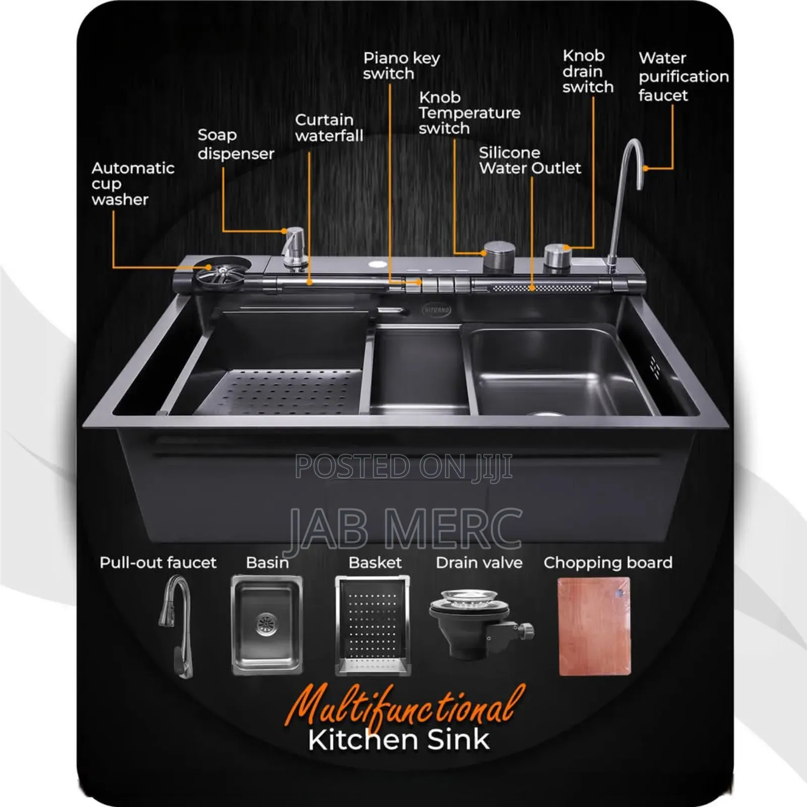 Discount Price Kitchen Sink With Tap Cup Wash Multi Purpose
