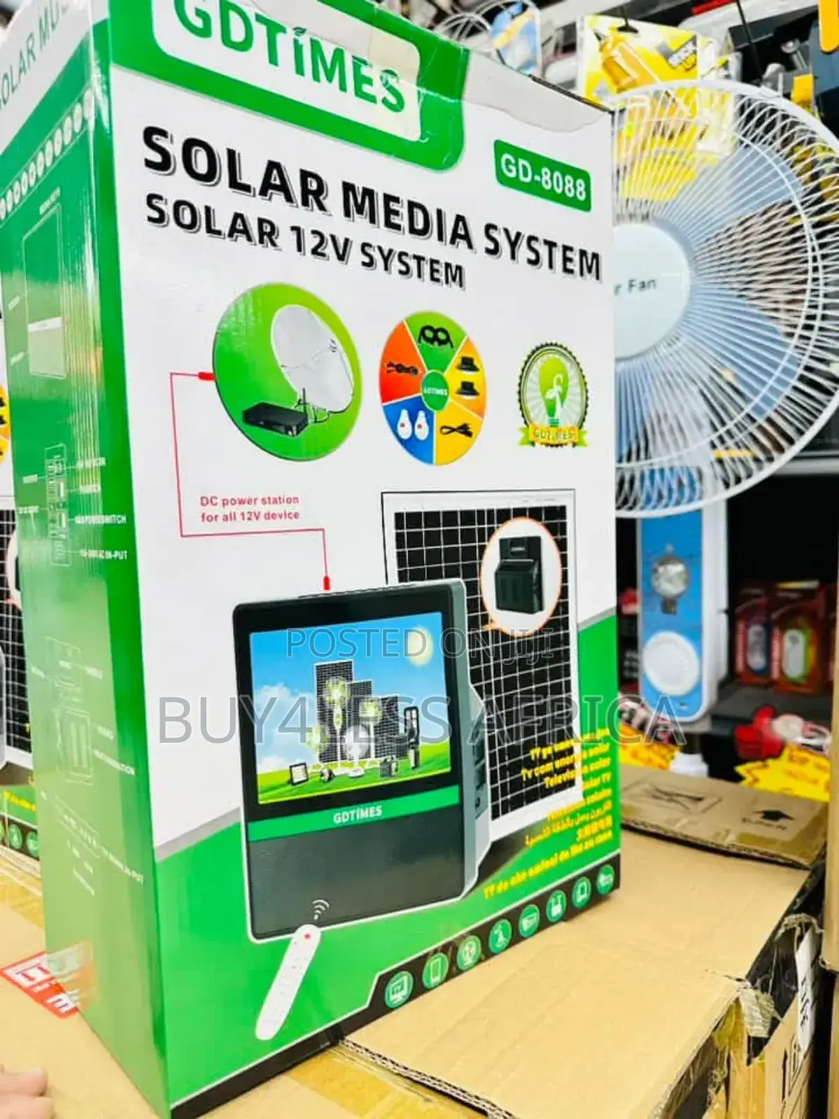 Solar Tv/Digital Solar Television 10.5 Inches