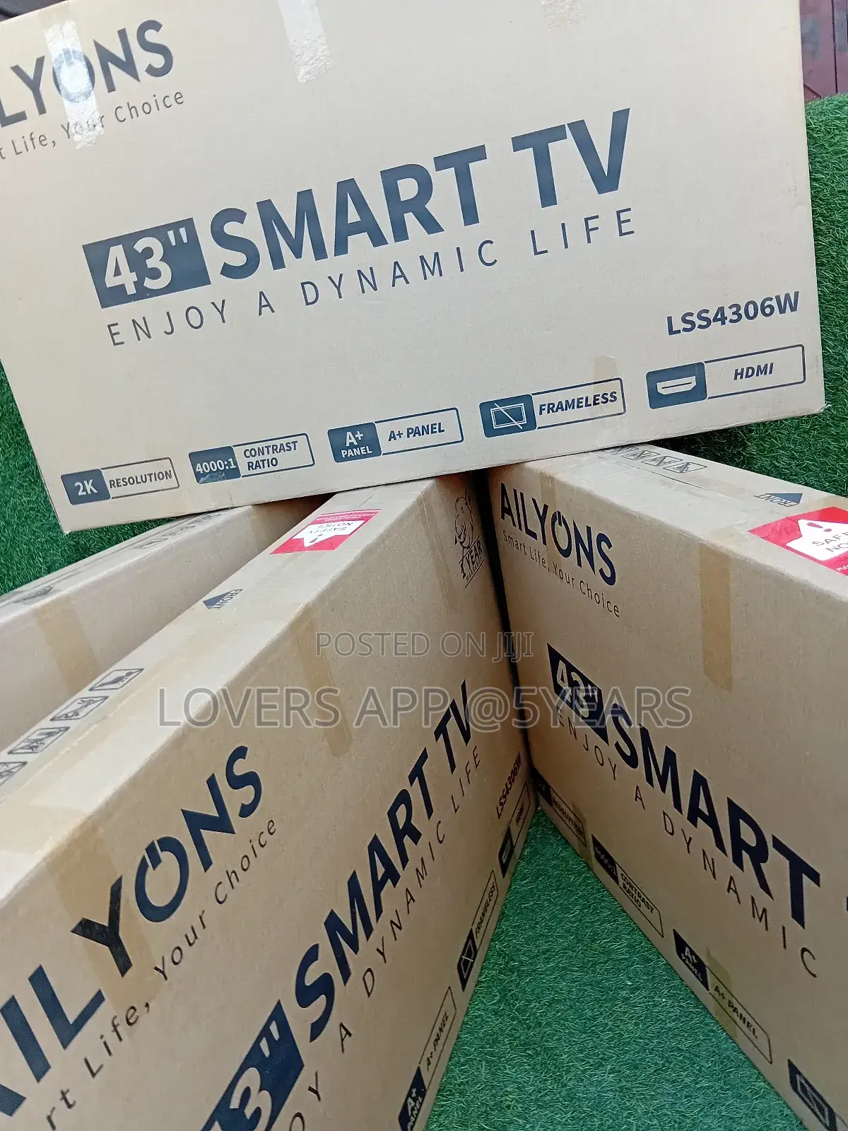 Brand New Ailyons Smart 43inches Television Nasco Tv
