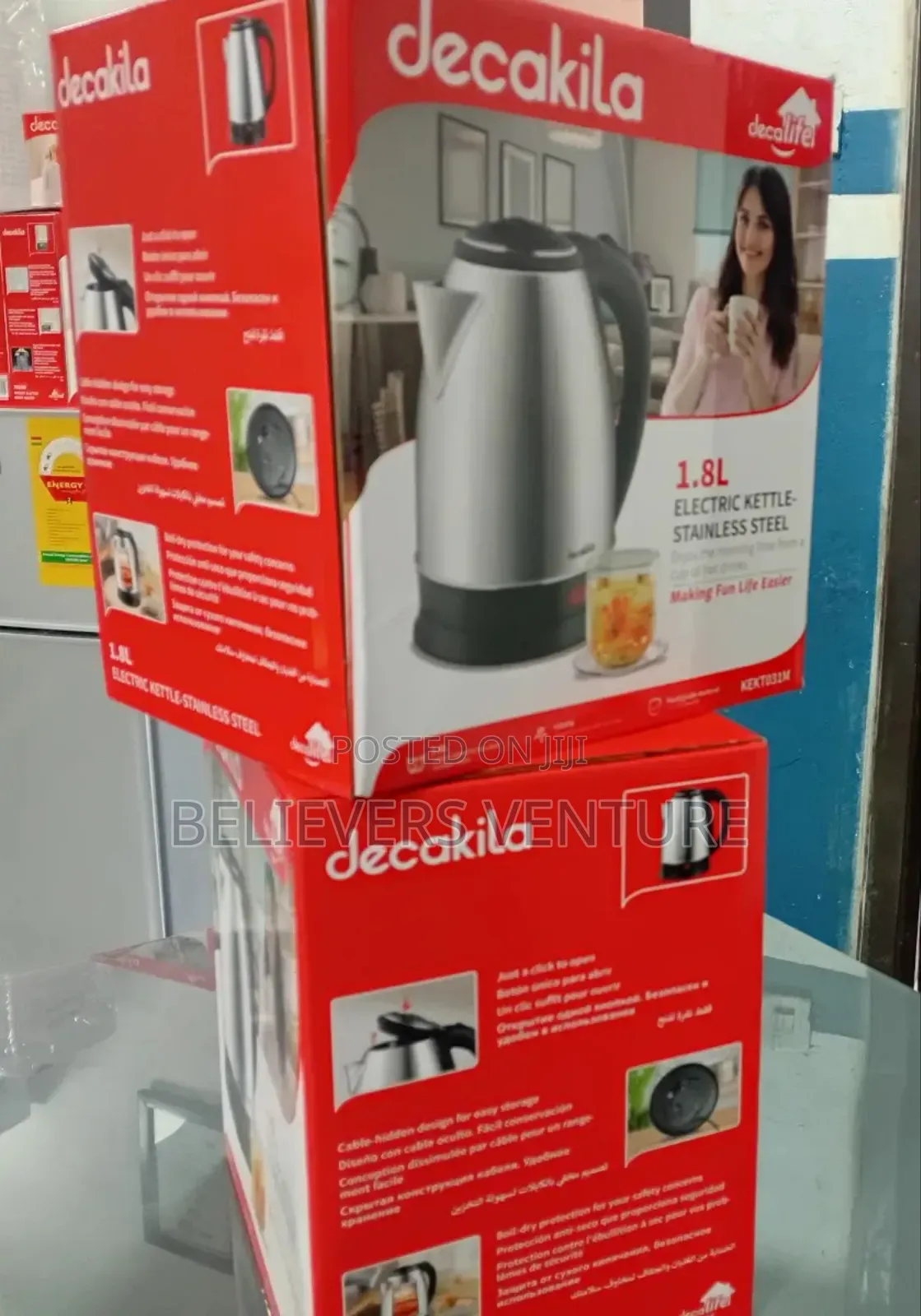 Decakila Electric Kettle 1.8l Decakila