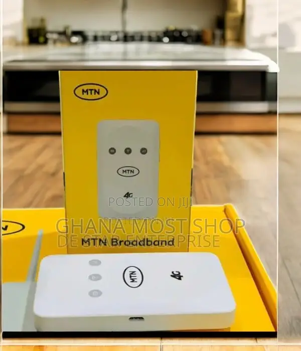 4g MTN Mifi Broadband High Speed (Support All Networks)