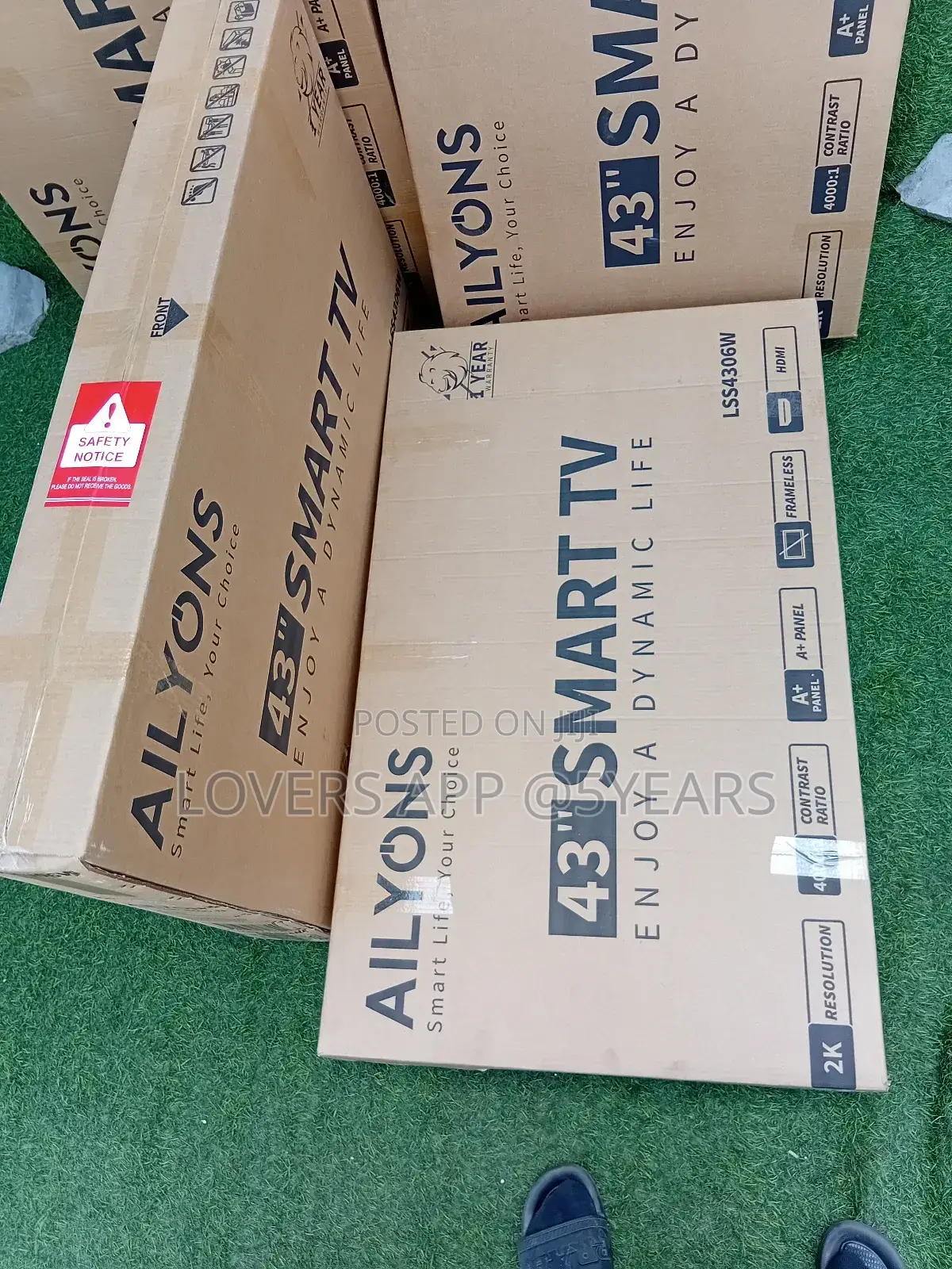 43inches Ailyons Smart Fulfilled Television Nasco Tv New