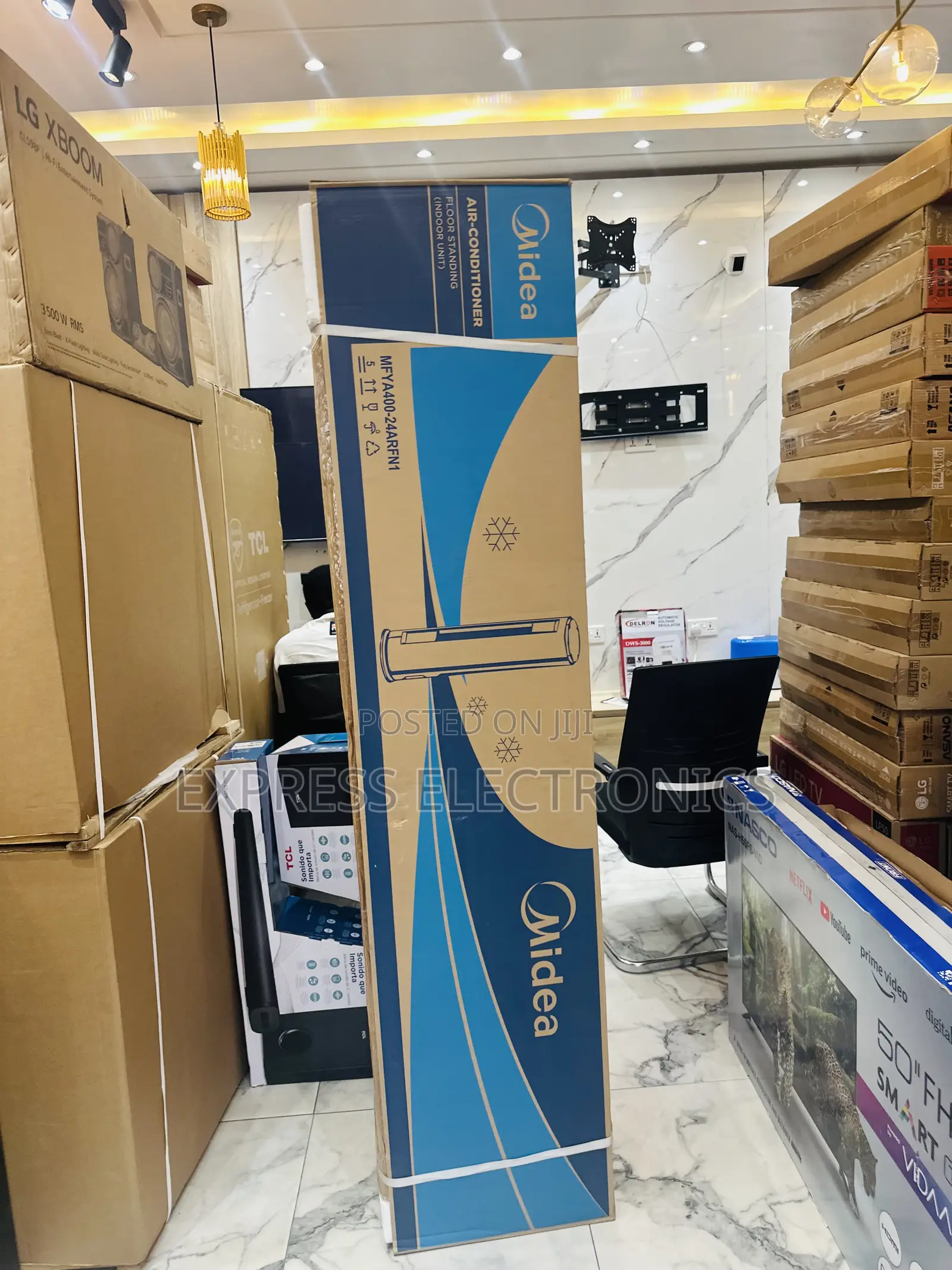Call and Order for Rounded Design Floor Standing 2.5ho Midea