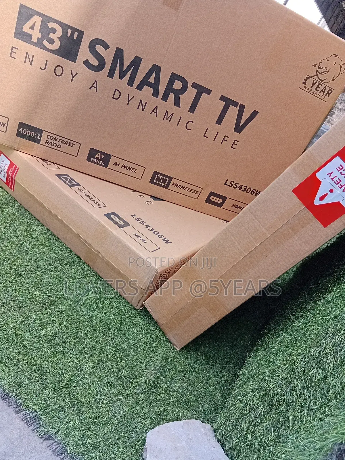 Dazzling 43inches Television Smart Nasco Tv