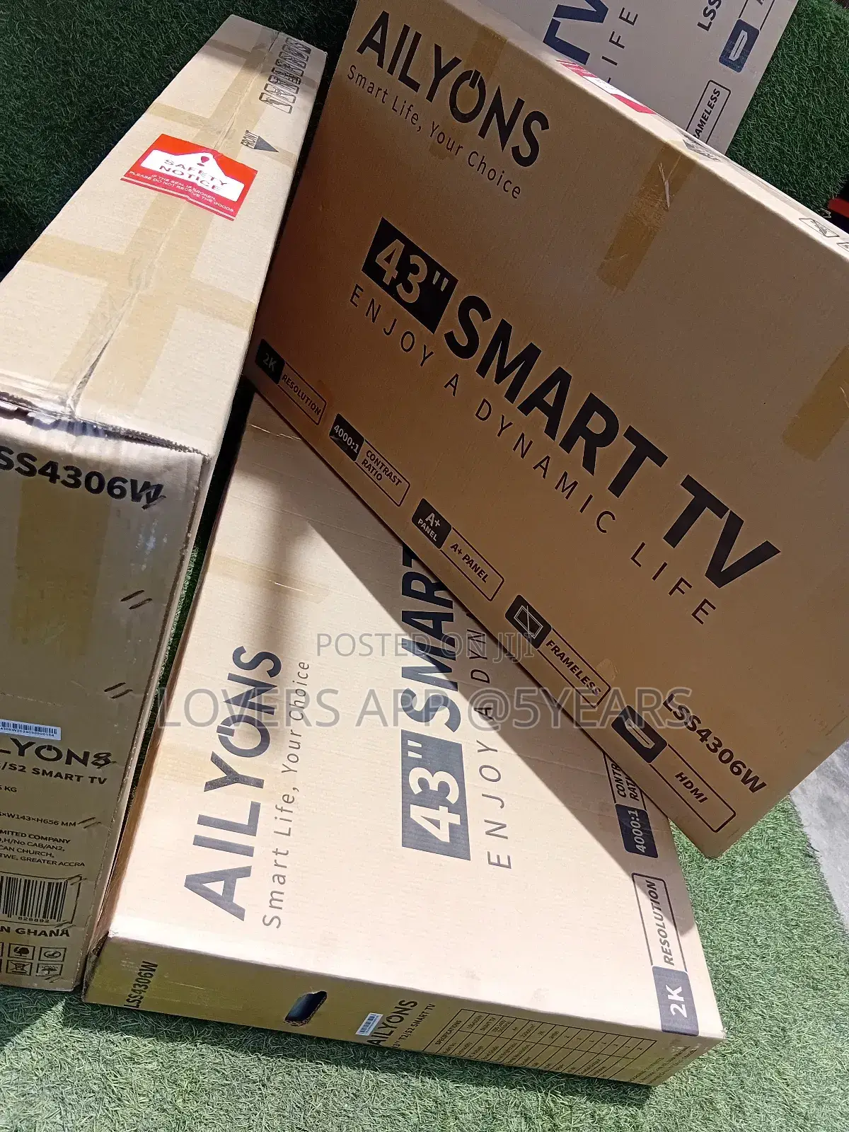 Discovered 43inches Smart Ailyons Television Nasco Tv
