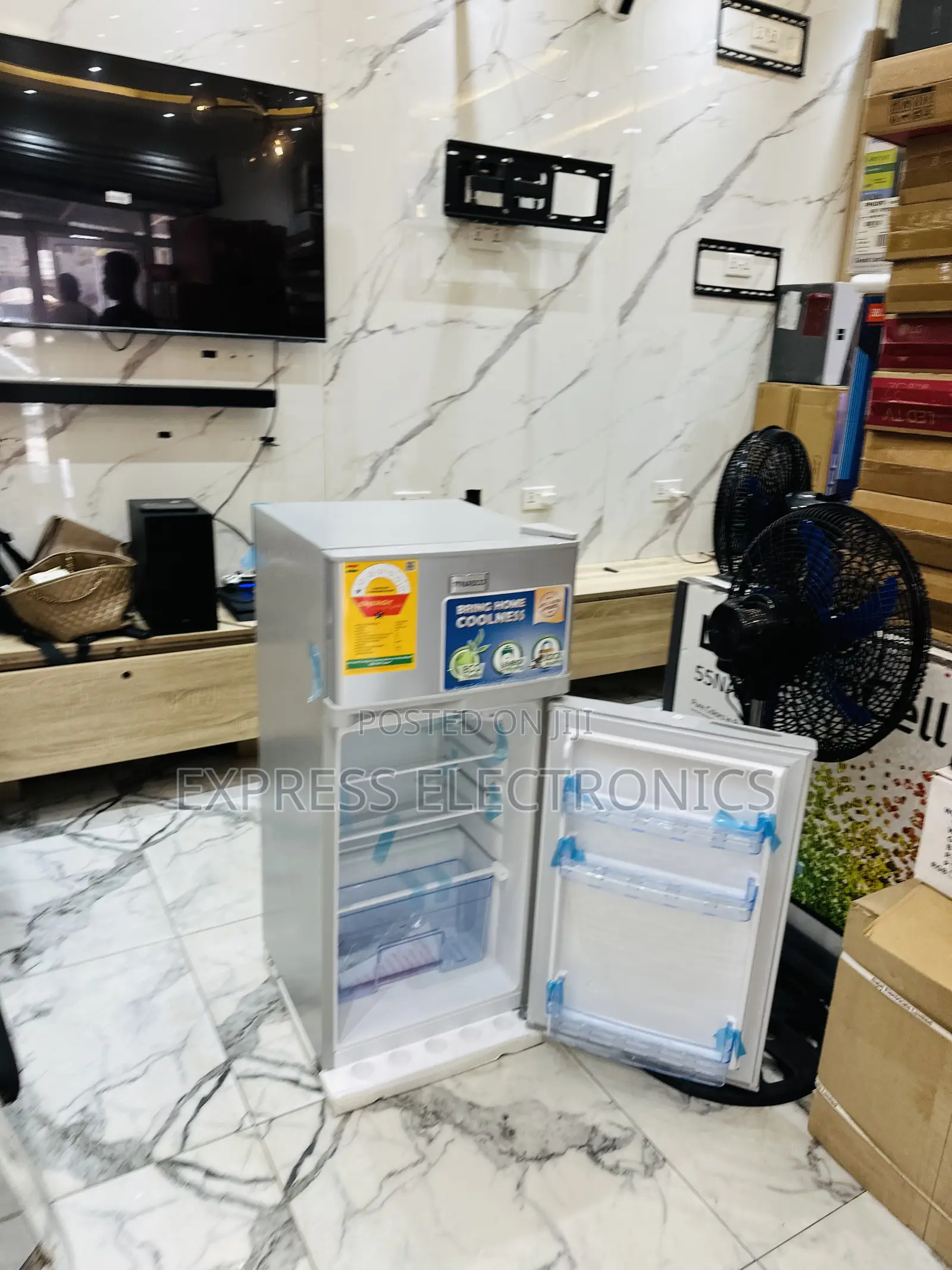 Dd Tt Nasco Grey Fridge Net Sales in Box