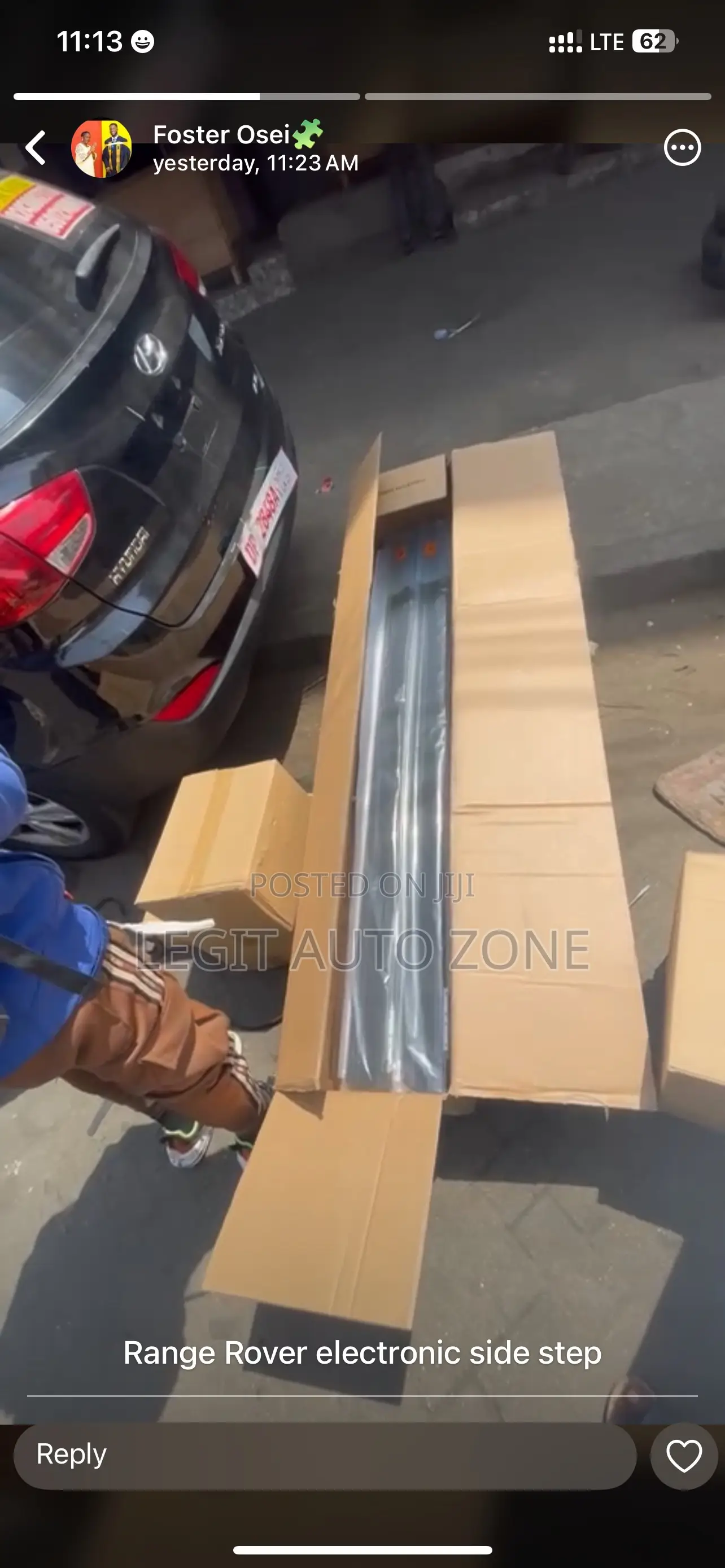Range Rover Vogue Electronic Side Step Available