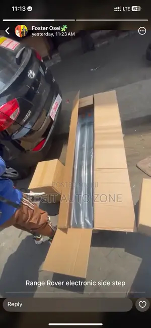 Range Rover Vogue Electronic Side Step Available