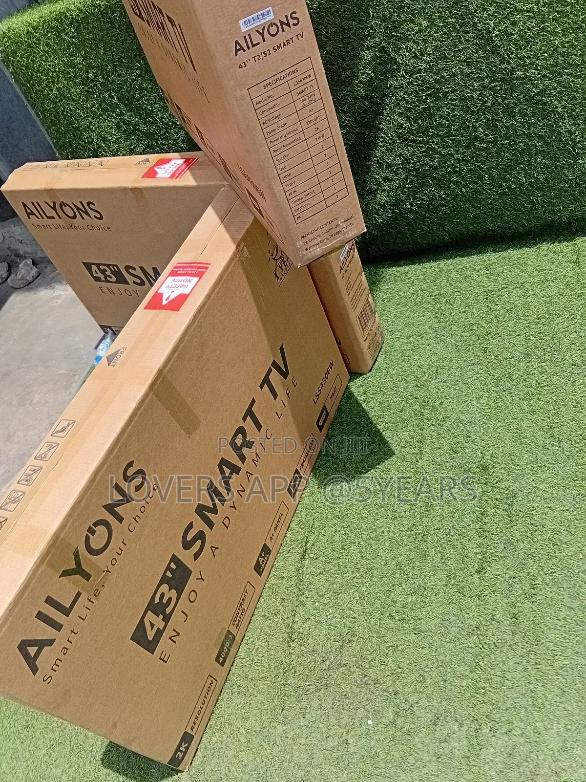 Limited-Edition 43inches Smart Ailyons Television Nasco Tv