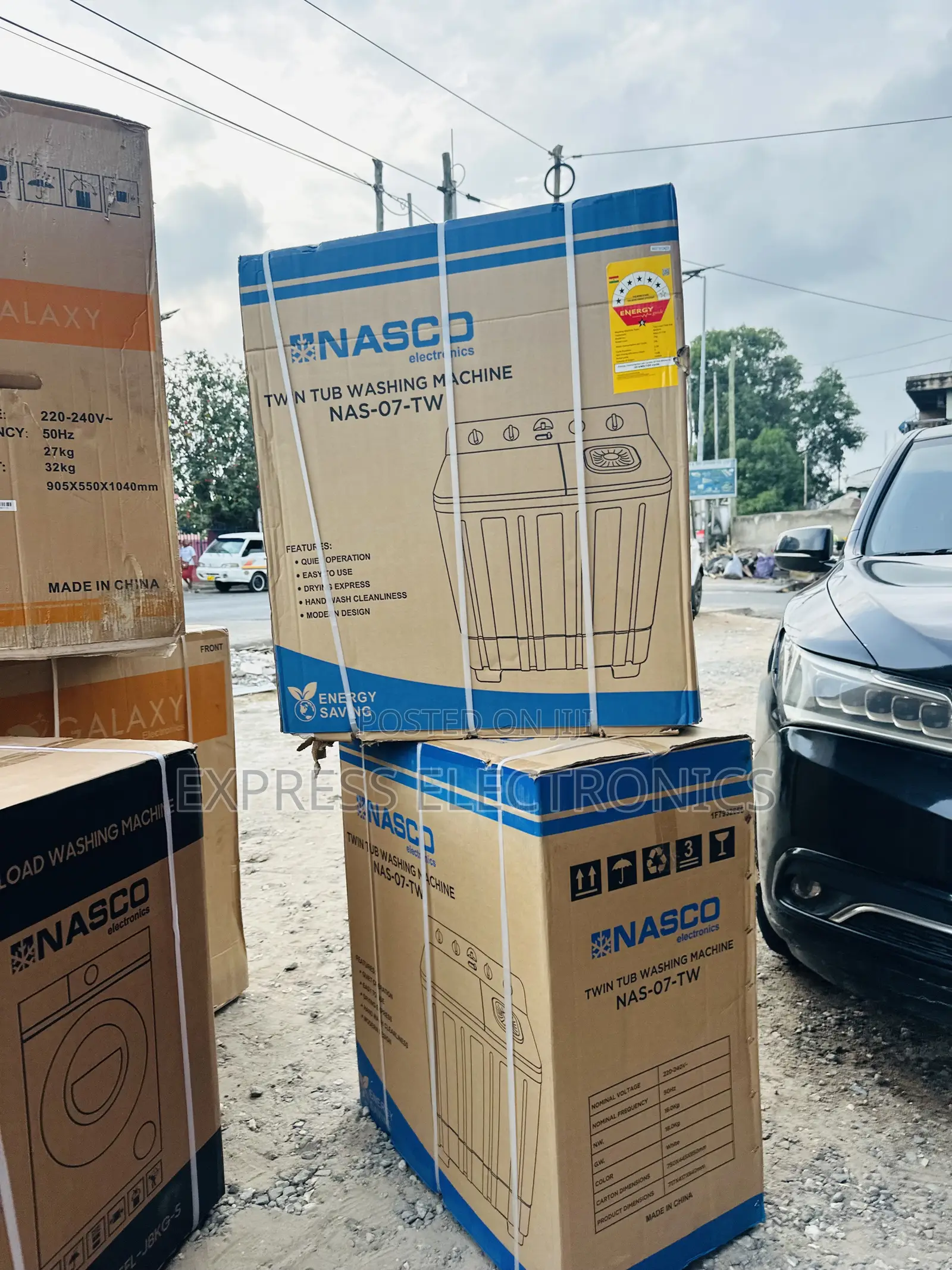 Nasco Home of Quality Washing Machine 7kg Topload Twintub