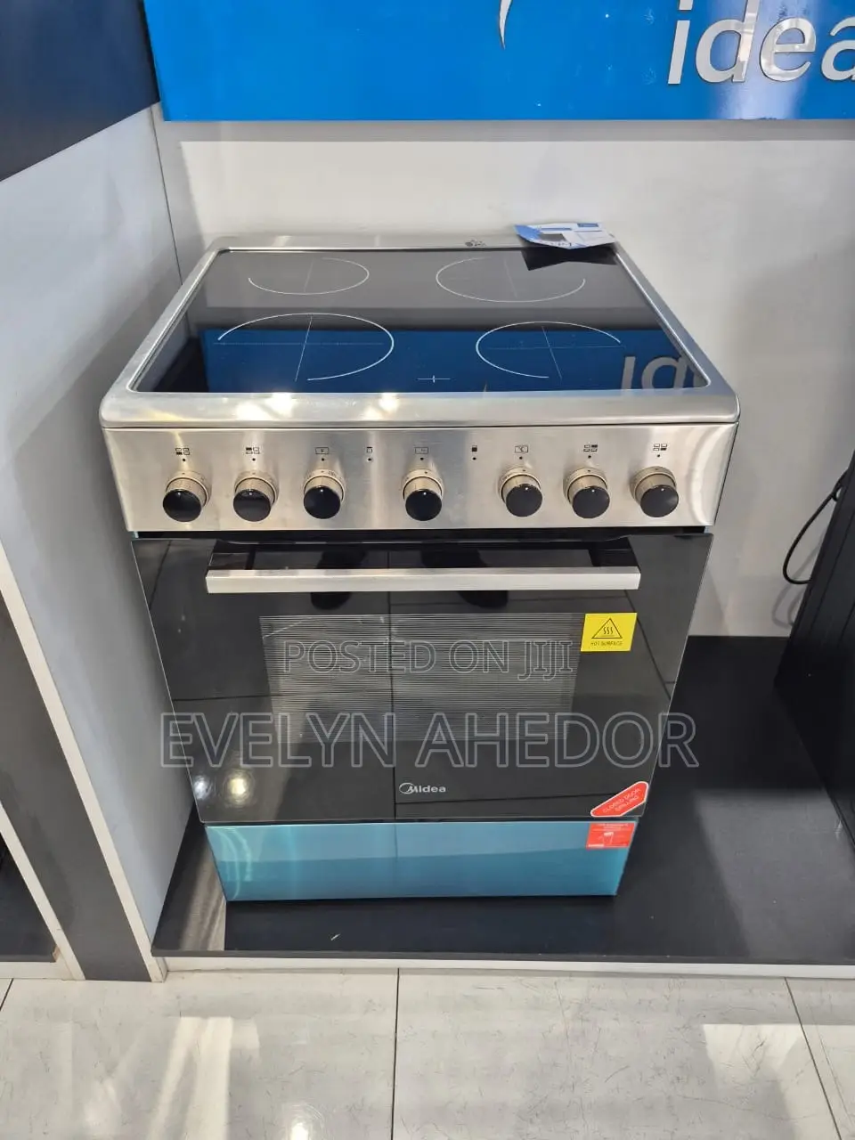 Stainless Midea Full Electric Gas Cooker Available