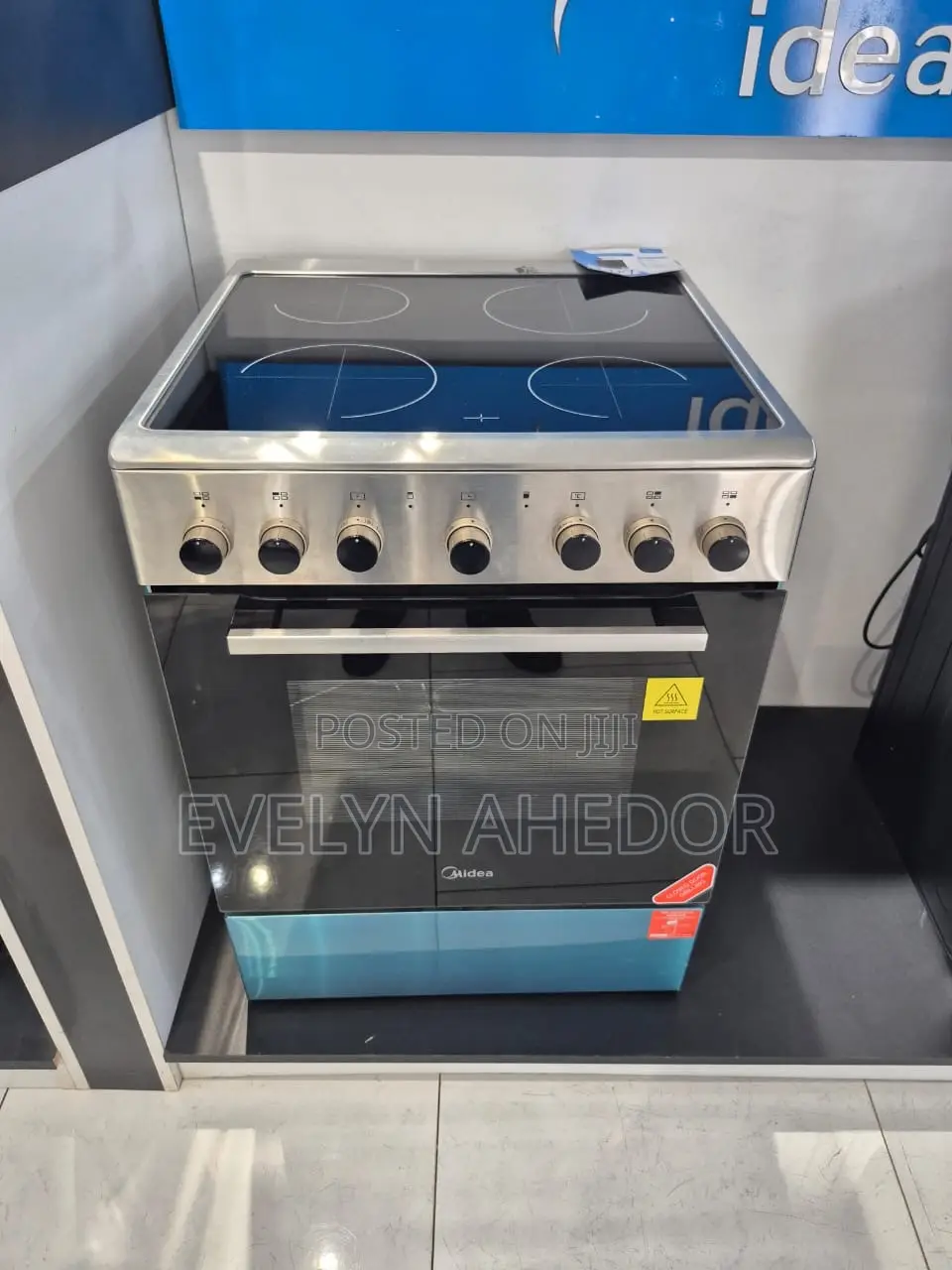 Stainless Midea Full Electric Gas Cooker Available