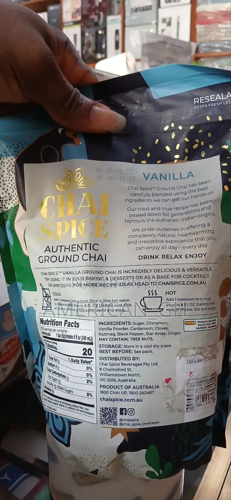 Chia Spice (Vanilla Flavor) 1kg