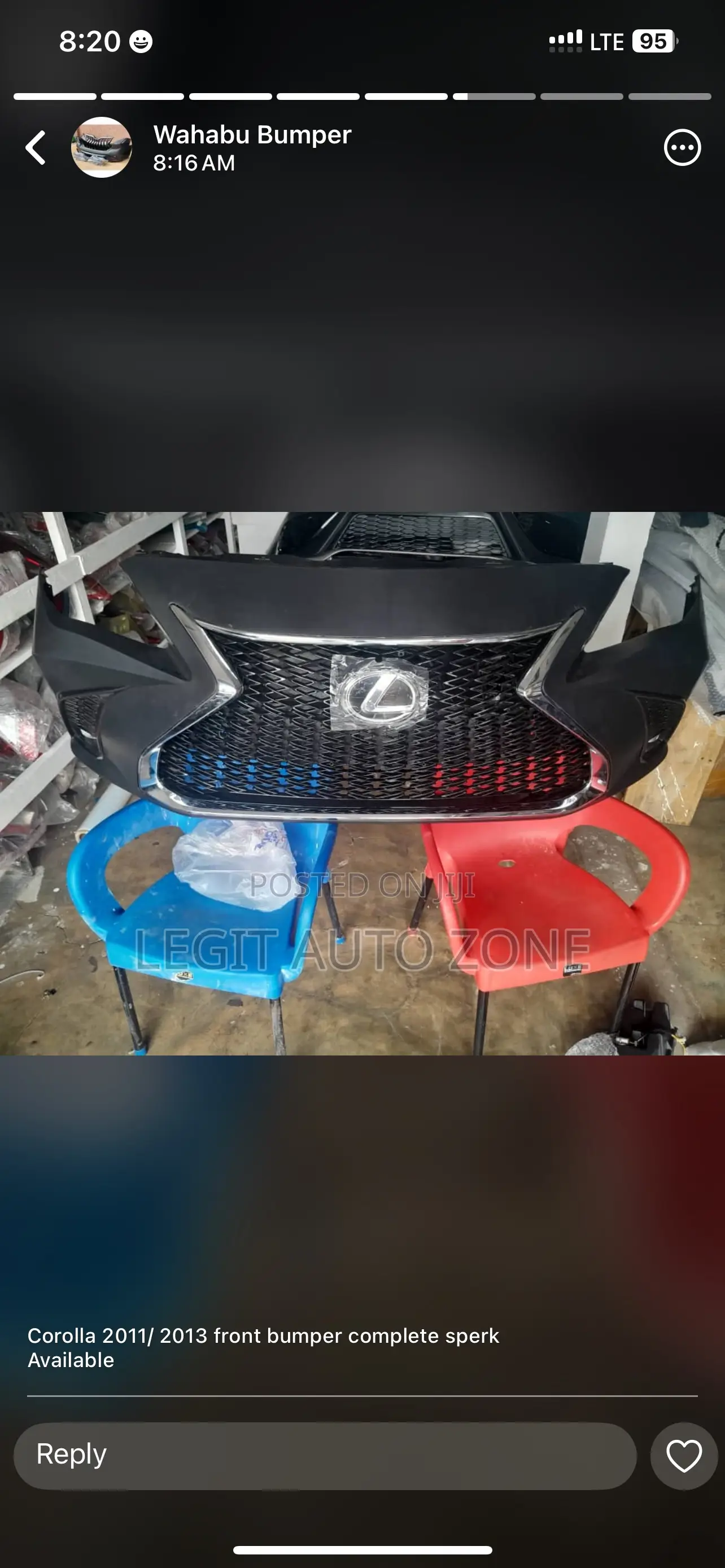 Toyota Corolla 2011,2012,2013,2014 Spec Bumper/ Lexus Bumper