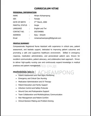 Caregiver for Hire at Airport With Accomodation