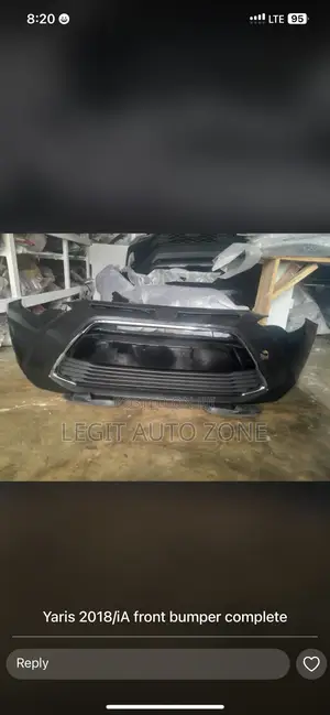 Toyota Yaris 2018 / Ia Front Bumper Complete