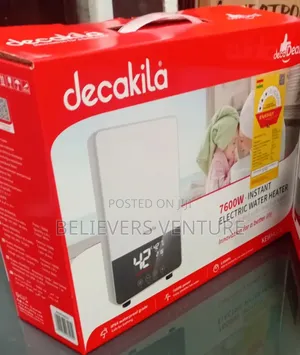 Waterproof Instant Water Heater 7600w Decakila Water Heater