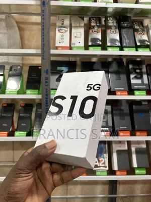 New Samsung Galaxy S10 5G 256 GB Black